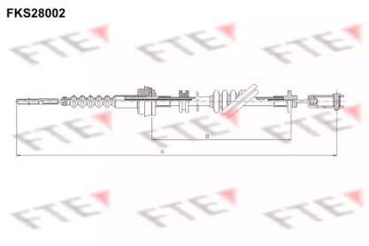 Трос FTE FKS28002