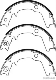 Комлект тормозных накладок HERTH+BUSS JAKOPARTS J3505045