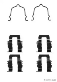 Комплектующие, колодки дискового тормоза HERTH+BUSS JAKOPARTS J3663005