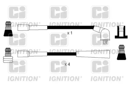 Комплект проводов зажигания QUINTON HAZELL XC1174