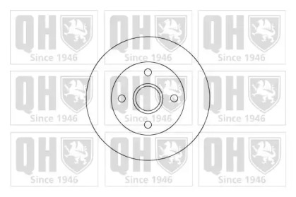 Тормозной диск QUINTON HAZELL BDC4441