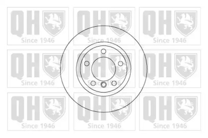 Тормозной диск QUINTON HAZELL BDC4549