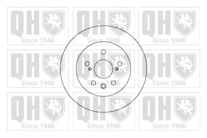 Тормозной диск QUINTON HAZELL BDC4624