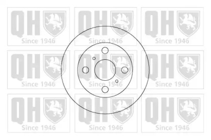 Тормозной диск QUINTON HAZELL BDC5076