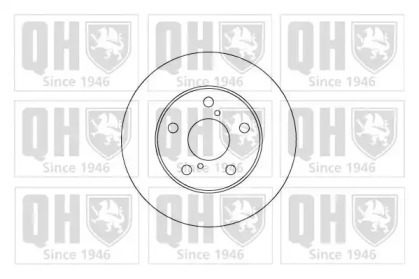 Тормозной диск QUINTON HAZELL BDC5085