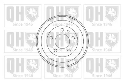 Тормозной барабан QUINTON HAZELL BDR150