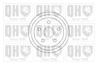 Тормозной барабан QUINTON HAZELL BDR253