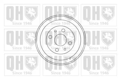 Тормозный барабан QUINTON HAZELL BDR322