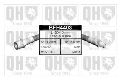 Шлангопровод QUINTON HAZELL BFH4403