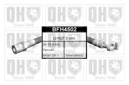 Шлангопровод QUINTON HAZELL BFH4502