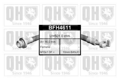 Шлангопровод QUINTON HAZELL BFH4611