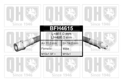 Шлангопровод QUINTON HAZELL BFH4615