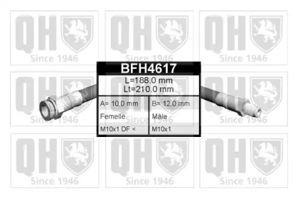 Шлангопровод QUINTON HAZELL BFH4617