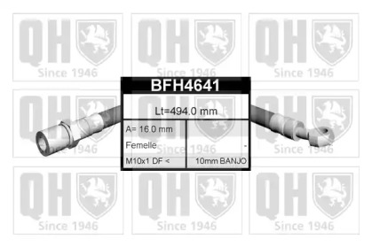 Шлангопровод QUINTON HAZELL BFH4641