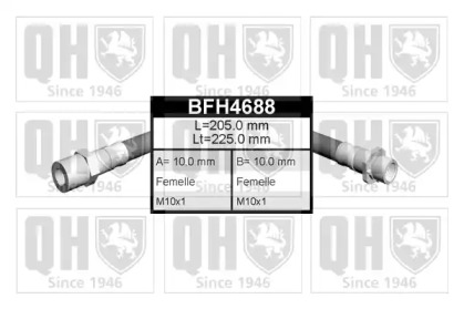 Шлангопровод QUINTON HAZELL BFH4688