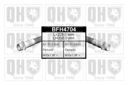 Шлангопровод QUINTON HAZELL BFH4704