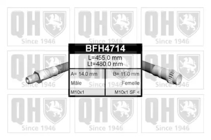 Шлангопровод QUINTON HAZELL BFH4714