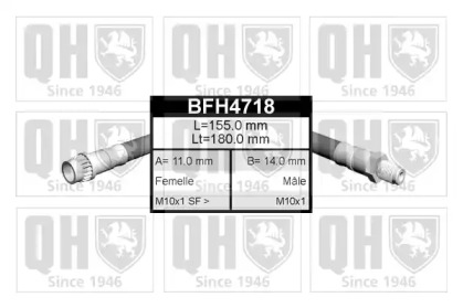 Шлангопровод QUINTON HAZELL BFH4718