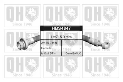 Шлангопровод QUINTON HAZELL BFH4847