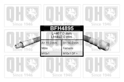 Шлангопровод QUINTON HAZELL BFH4895