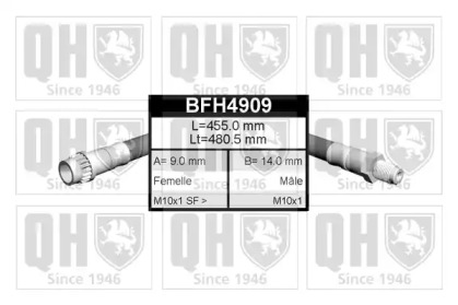 Шлангопровод QUINTON HAZELL BFH4909