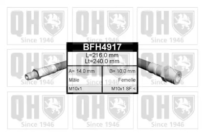 Шлангопровод QUINTON HAZELL BFH4917