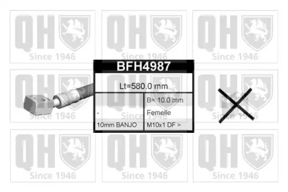 Шлангопровод QUINTON HAZELL BFH4987