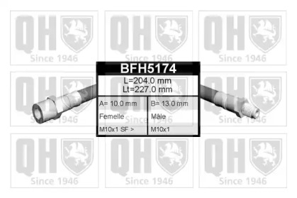 Шлангопровод QUINTON HAZELL BFH5174