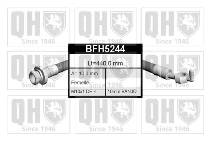 Шлангопровод QUINTON HAZELL BFH5244