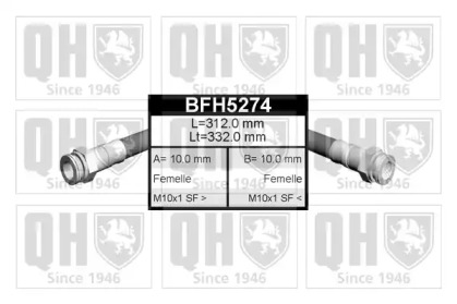 Шлангопровод QUINTON HAZELL BFH5274