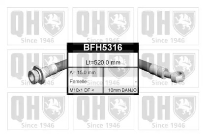 Шлангопровод QUINTON HAZELL BFH5316