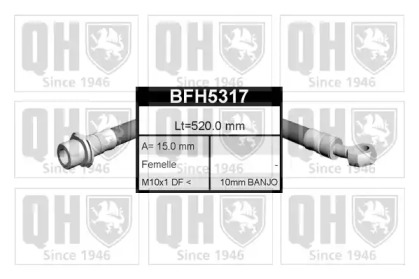 Шлангопровод QUINTON HAZELL BFH5317