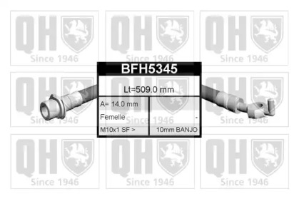 Шлангопровод QUINTON HAZELL BFH5345