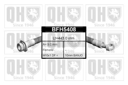 Шлангопровод QUINTON HAZELL BFH5408