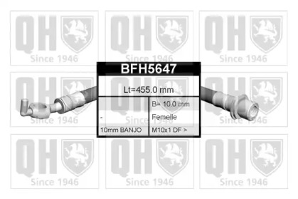 Шлангопровод QUINTON HAZELL BFH5647