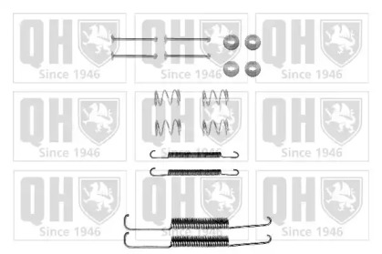 Комплектующие, тормозная колодка QUINTON HAZELL BFK205