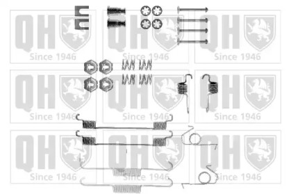 Комплектующие, тормозная колодка QUINTON HAZELL BFK249