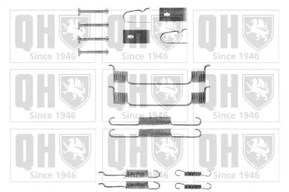 Комплектующие, тормозная колодка QUINTON HAZELL BFK338