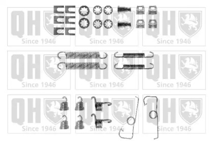 Комплектующие, тормозная колодка QUINTON HAZELL BFK370