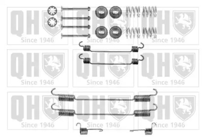 Комплектующие, тормозная колодка QUINTON HAZELL BFK390