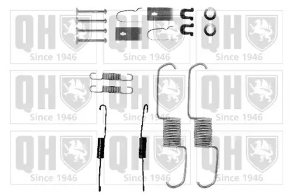 Комплектующие, тормозная колодка QUINTON HAZELL BFK391