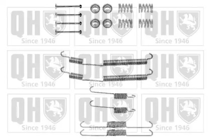 Комплектующие, тормозная колодка QUINTON HAZELL BFK399