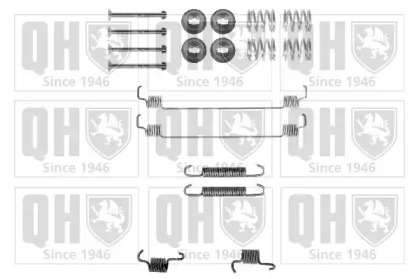 Комплектующие, тормозная колодка QUINTON HAZELL BFK417