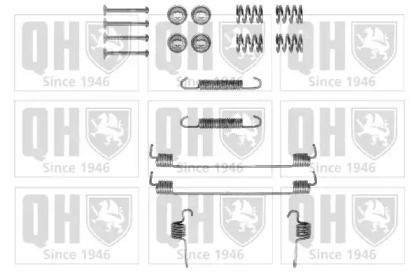 Комплектующие, тормозная колодка QUINTON HAZELL BFK429