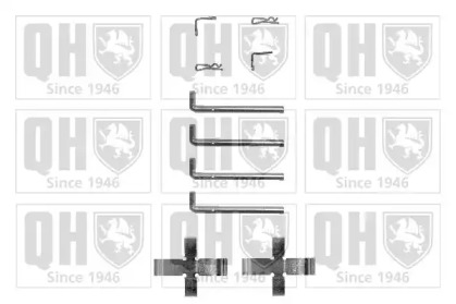 Комплектующие, колодки дискового тормоза QUINTON HAZELL BFK602