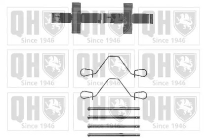 Комплектующие, колодки дискового тормоза QUINTON HAZELL BFK745