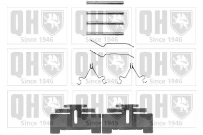 Комплектующие, колодки дискового тормоза QUINTON HAZELL BFK804