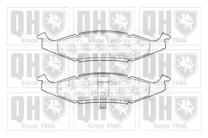 Комплект тормозных колодок QUINTON HAZELL BP1034