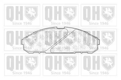 Комплект тормозных колодок QUINTON HAZELL BP1036