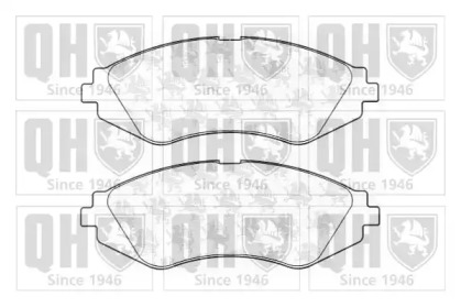 Комплект тормозных колодок QUINTON HAZELL BP1069